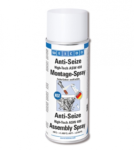 Weicon anti-seize high tech asw 400 aerosol 400 ml i gruppen Fastighet & verkstad / Fastighet och verkstad / Tekniska aerosoler hos VISAB i Skandinavien AB (70527050400)