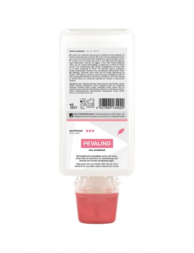 Peva Lind Handkräm (utan parfym) 1 liter Pevamat Dispenser Softflaska i gruppen Dispensersystem / Hudvårdsdispenser hos VISAB i Skandinavien AB (P41220)