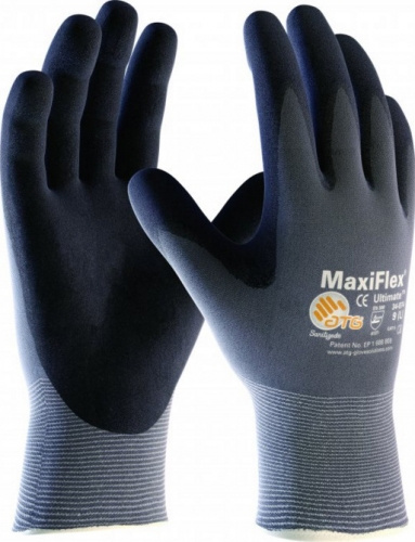 U - Handske Maxi Flex PU/nitril (Ultimate 34-874) st 07 i gruppen Skerhet / Skyddsutrustning / Handskar hos VISAB i Skandinavien AB (6072)