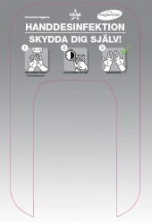 Toppskylt Hagleitner fr XL Dispenser Bord/golv