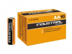 Batteri Duracell Industrial LR6 (AA)  1,5v, 10-pac