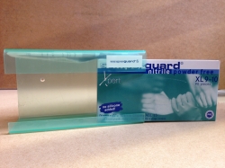 Hållare till engångshandskar / Vägghållare 1fack plast Semperit