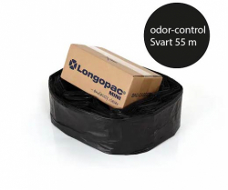Longopac magasin Mini odor-control Svart 55 meter