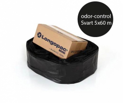 Longopac magasin Mini odor-control svart 5x60 m