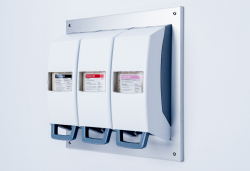 Dispensertavla för 3st Pevamat Dispenser (2190)