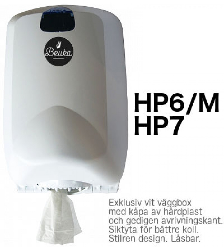 Dispenser Hylsl�s till (Midi) Rullar ( HP 6 ) i gruppen Dispensersystem / Pappersdispensrar / F�r torkpapper hos VISAB i Skandinavien AB (116515)