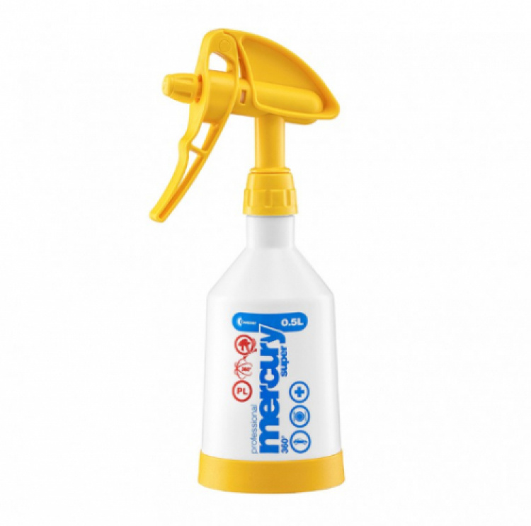 L�gtrycksspruta Spayer Mercury SUPER 360 PRO-V-0,5 GUL i gruppen Fastighet och verkstad / Fastighetssk�tsel / L�gtryckssprutor hos VISAB i Skandinavien AB (151611)