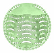 Urinalmatta Wave Cocumber-melon green 2st/frp 10st/krt