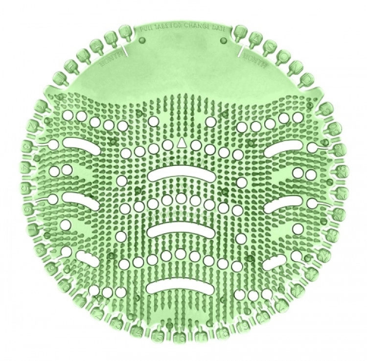 Urinalmatta Wave Cocumber-melon green 2st/frp 10st/krt i gruppen Fastighet och verkstad / Fastighetsskötsel / Odörborttagningsmedel hos VISAB i Skandinavien AB (1752)
