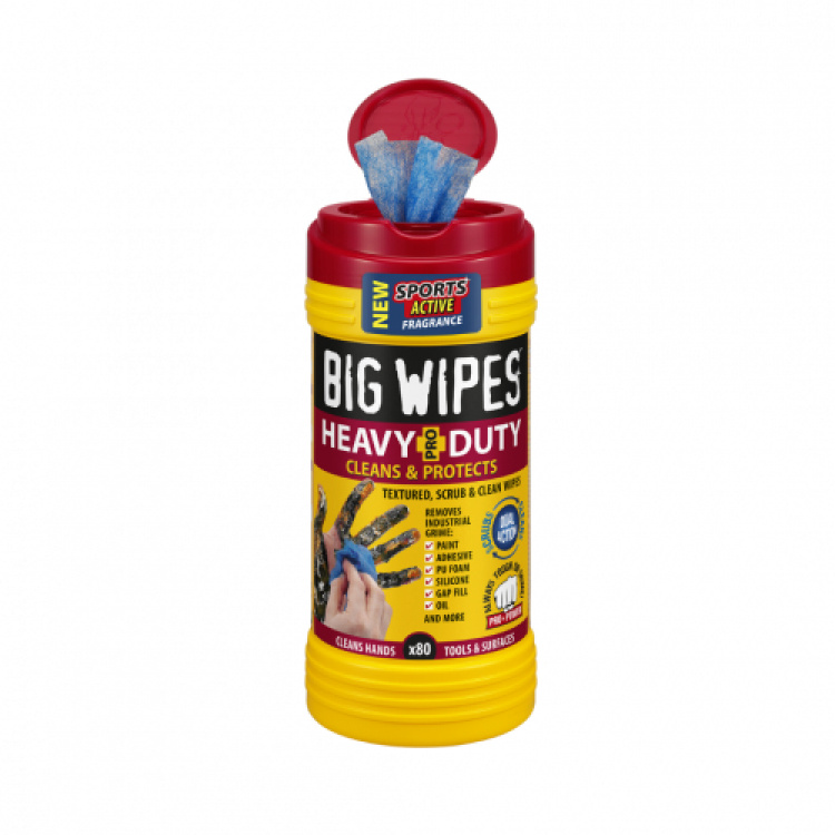 Big Wipes Heavy Duty 80 st. R�tt Lock 8 st/kart i gruppen Fastighet och verkstad / Verkstad och industri / Fordon hos VISAB i Skandinavien AB (2172)