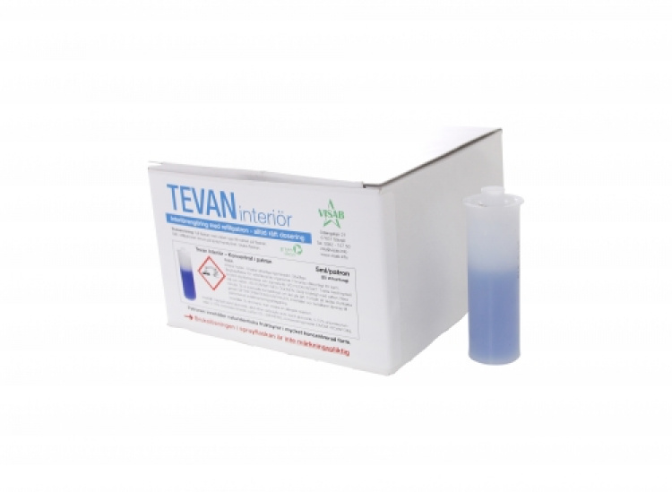 Tevan bl� interi�r 5ml refillpatron 25st/fp i gruppen St�d och reng�ring / Reng�ringsmedel / Glas- och f�nsterputs hos VISAB i Skandinavien AB (2311)