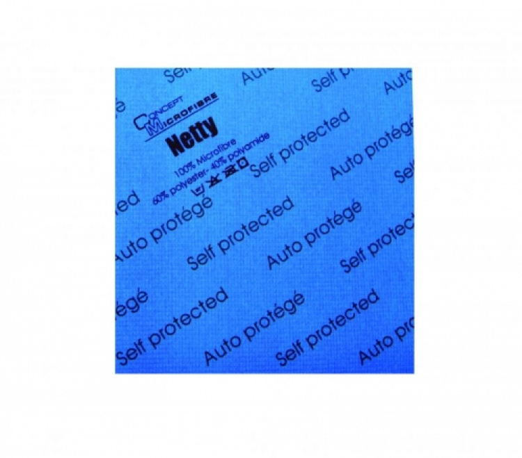 Microduk Concept Netty Self-Prot. Bl� 40x40 cm 5 st/fp (20 fp/kart) i gruppen St�d och reng�ring / St�dredskap / Dukar och trasor hos VISAB i Skandinavien AB (251010)