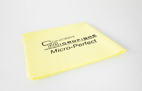 Microfiber Duk Concept Micro-Perfect 0395 Gul 5 st/fp i gruppen Std och rengring / Stdredskap / Stdduk hos VISAB i Skandinavien AB (251038)