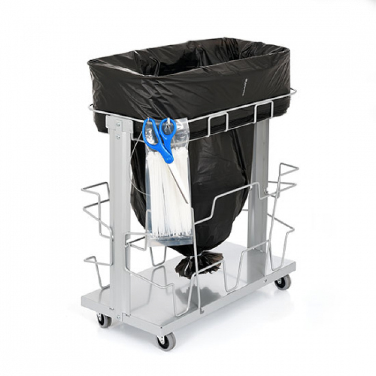 Longopac Stand UBS Midi (Golvst�ll, Powder Coated) i gruppen St�d och reng�ring / Avfallshantering / Paxxo / Longopac Stand hos VISAB i Skandinavien AB (288040)