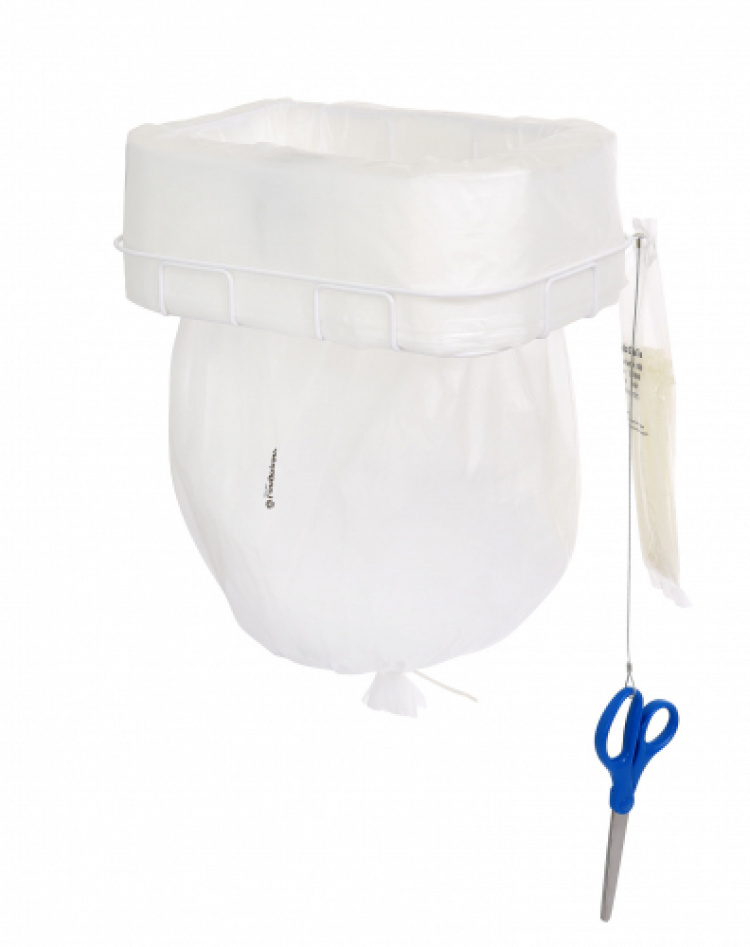 Longostand Wall Mini Dynamic Slim (v�ggh�llare) i gruppen St�d och reng�ring / Avfallshantering / Paxxo / Longopac Stand hos VISAB i Skandinavien AB (2883)