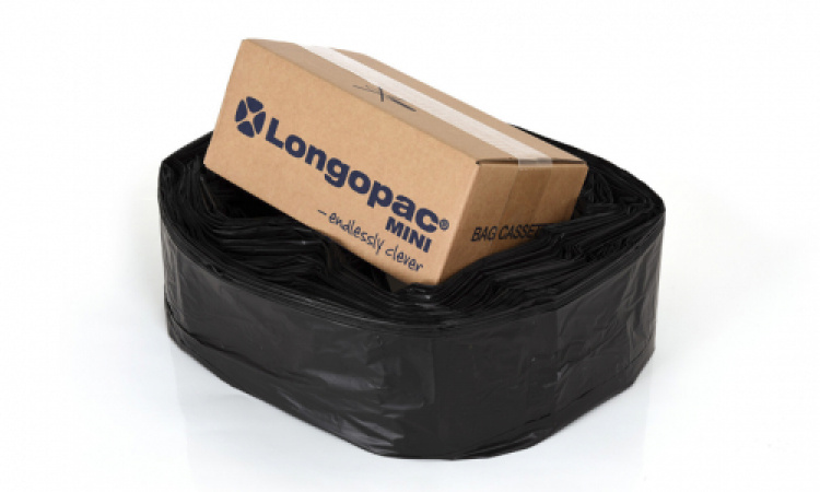 Longopac magasin Mini standard 60m svart i gruppen Städ och rengöring / Avfallshantering / Paxxo / Longopac hos VISAB i Skandinavien AB (2892)