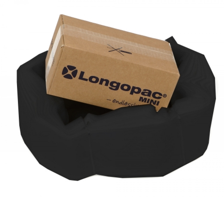 Longopac magasin Mini Strong 45m svart Clips i gruppen Städ och rengöring / Avfallshantering / Paxxo / Longopac hos VISAB i Skandinavien AB (2901)