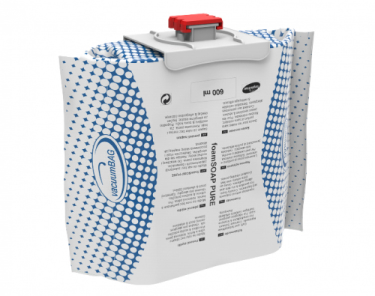foamSOAP PURE (Parfymfri) 600 ml 6 x 0,6 kg i gruppen Dispensersystem / Tillbeh�r hos VISAB i Skandinavien AB (4110708003)