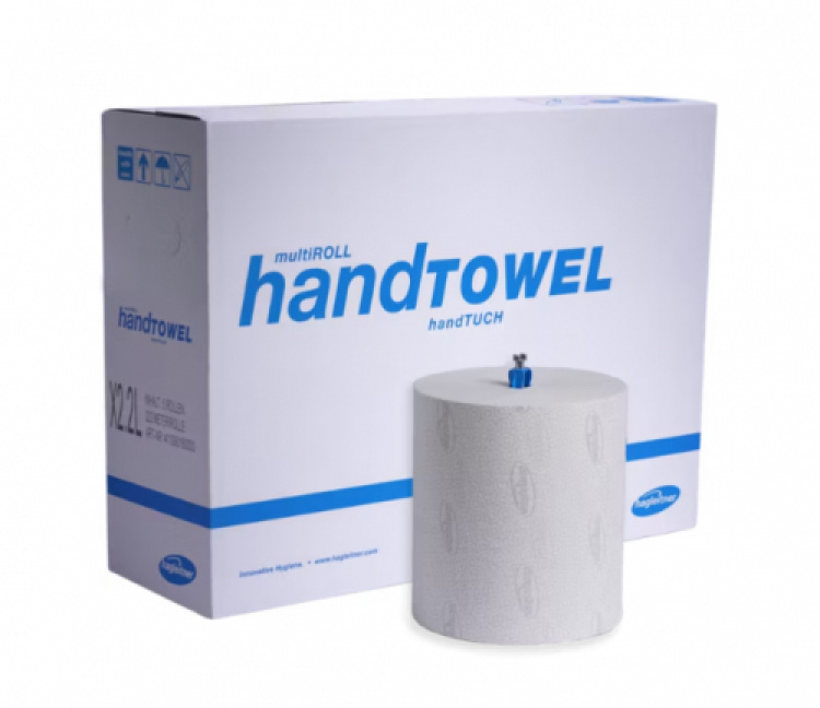 Handdukspapper MultiROLL handTOWEL X2.2 L Vit 2-lag 222 m. 5 rl i gruppen Papper / Torkpapper hos VISAB i Skandinavien AB (4110901800)