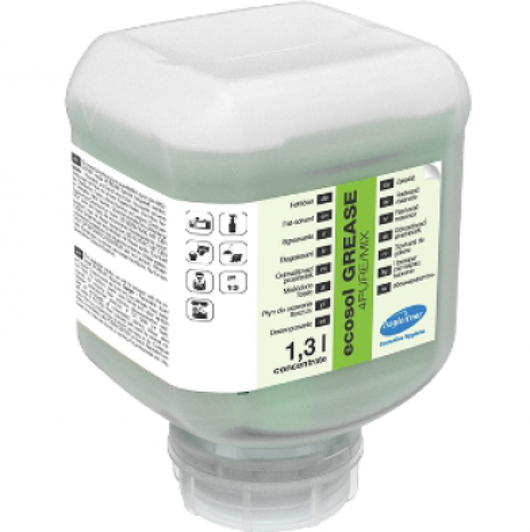 ecosol GREASE, 4PURE/MIX (1,3 L 2st/krt) i gruppen Städ och rengöring / Rengöringsmedel / Allrengöring hos VISAB i Skandinavien AB (4210102044)