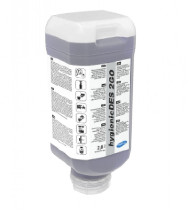 hygienicDES 2GO 2,6L (520 liter) 2st/krt i gruppen Städ och rengöring / Rengöringsmedel / Ytdesinfektion hos VISAB i Skandinavien AB (4410300419)