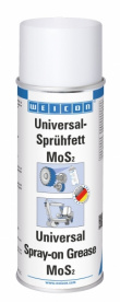 Weicon Universal Spray-on Grease Svart 400 ml med Mos2