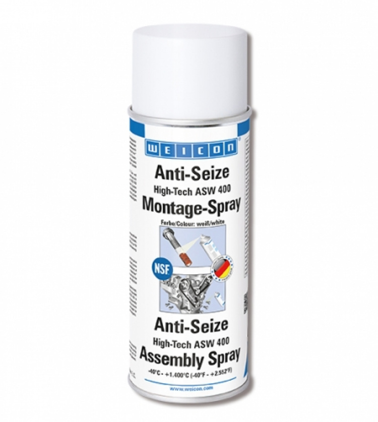 Weicon anti-seize high tech ASW 400 aerosol 400 ml i gruppen Fastighet och verkstad / Fastighetsskötsel / Tekniska aerosoler hos VISAB i Skandinavien AB (70527050400)