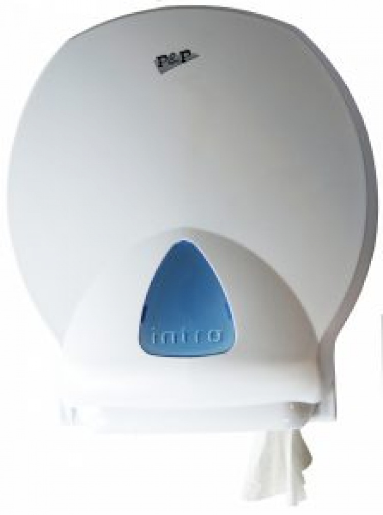 P&P Gigantbox Maxi till Art 80664 mellan rulle i gruppen Dispensersystem / Pappersdispensrar / F�r toalettpapper hos VISAB i Skandinavien AB (87461)