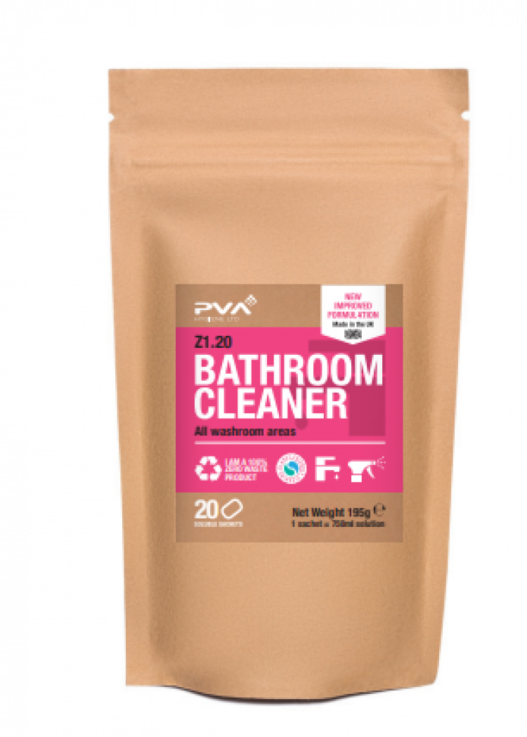 PVA Bathroom Cleaner Påse 5 styck/fp i gruppen Städ och rengöring / Rengöringsmedel / Sanitetsrengöring hos VISAB i Skandinavien AB (PVA-PB1-05)