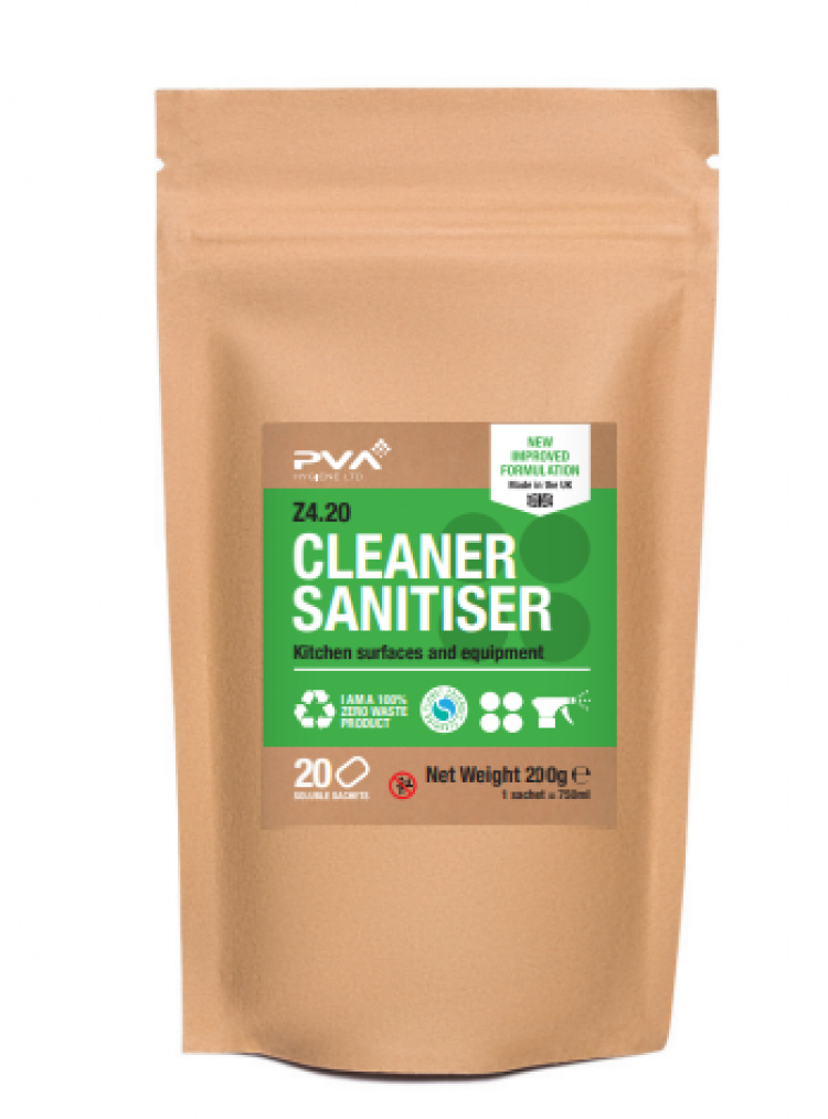 PVA Cleaner Sanitiser Påse 5 styck/fp i gruppen Städ och rengöring / Rengöringsmedel / Ytdesinfektion hos VISAB i Skandinavien AB (PVA-PB4-05)