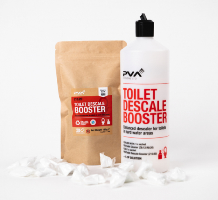 PVA Toilet Cleaner Booster P�se 5 styck/fp i gruppen St�d och reng�ring / Reng�ringsmedel / Sanitetsreng�ring hos VISAB i Skandinavien AB (PVA-PZ10-05)