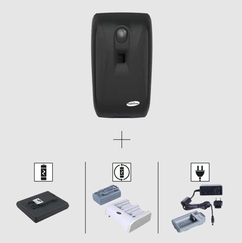 XIBU AIRFRESH Dispenser HYBRID Svart